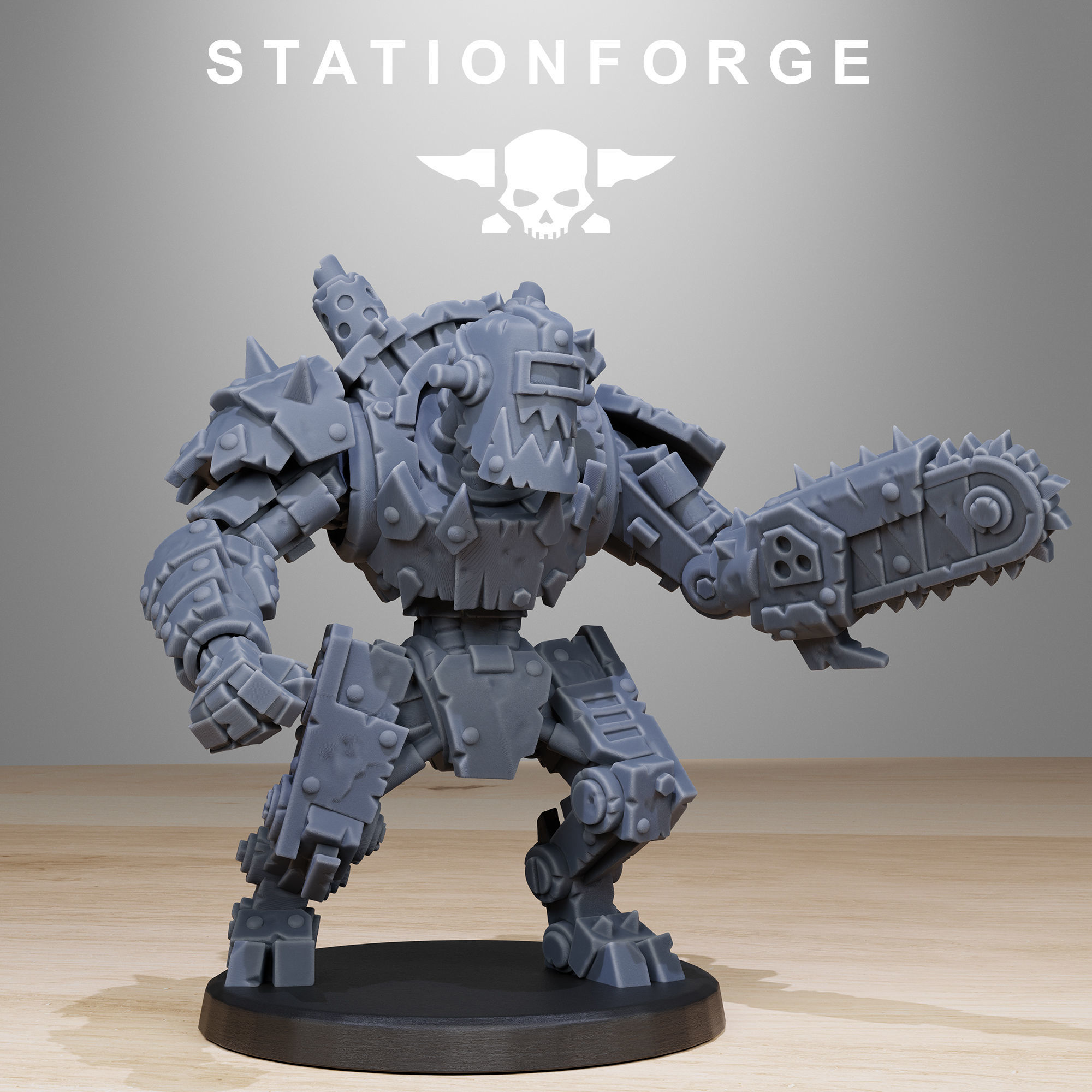 Orkaz Bots Infantry 3D print model_11