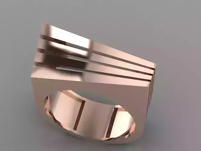 Rectangle wave ring