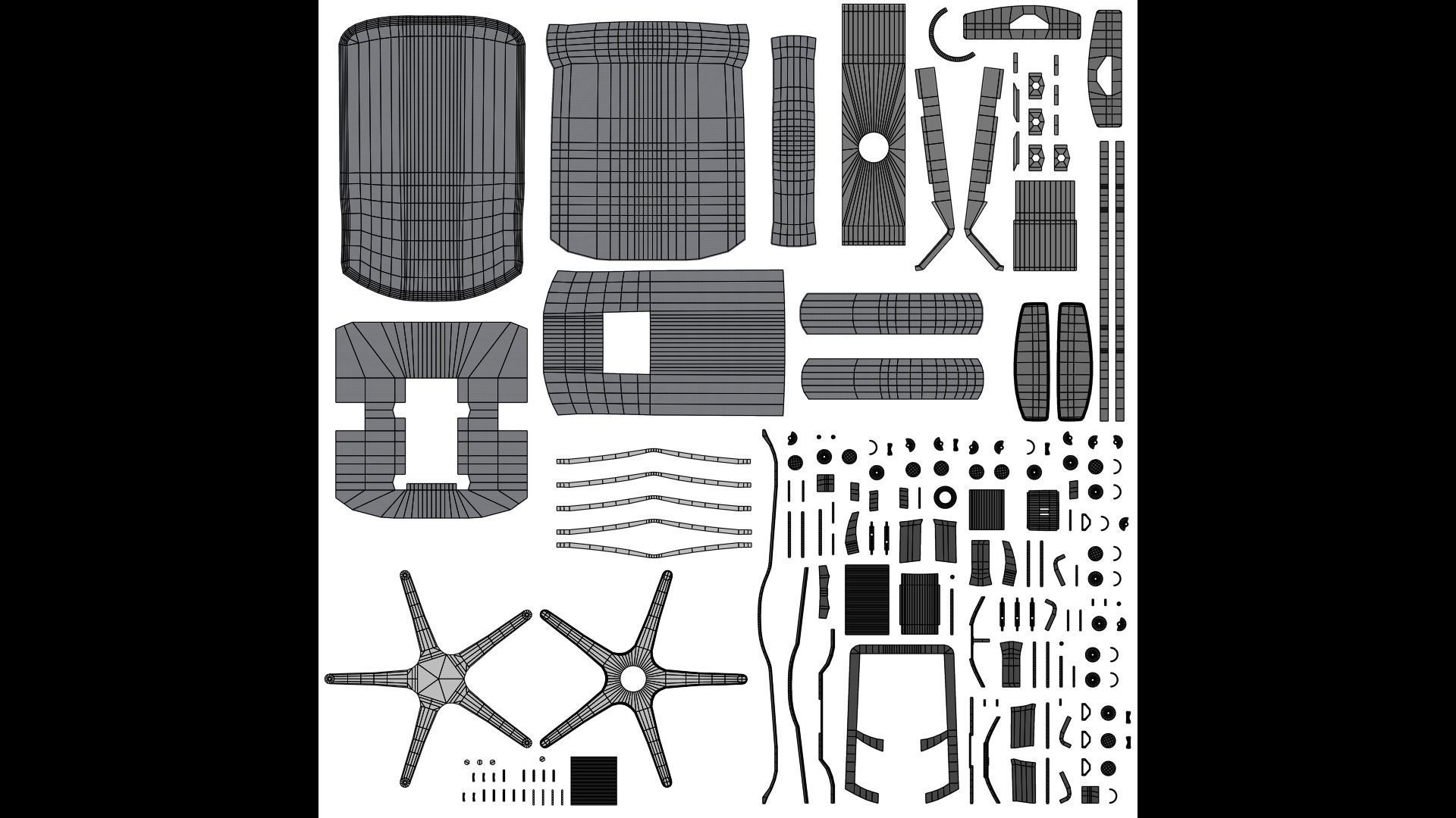 Office workplace 3D model_13