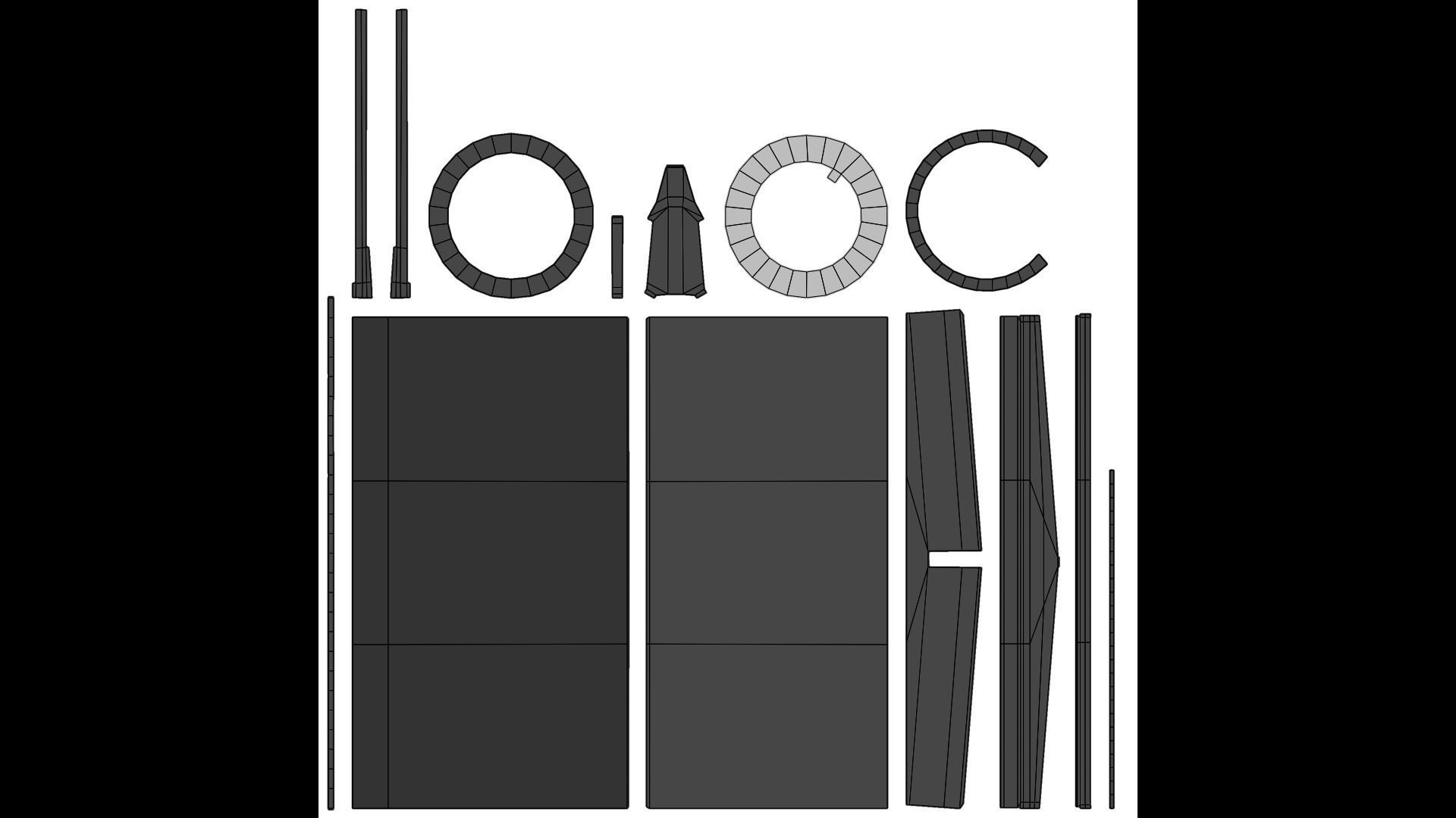 Office workplace 3D model_14