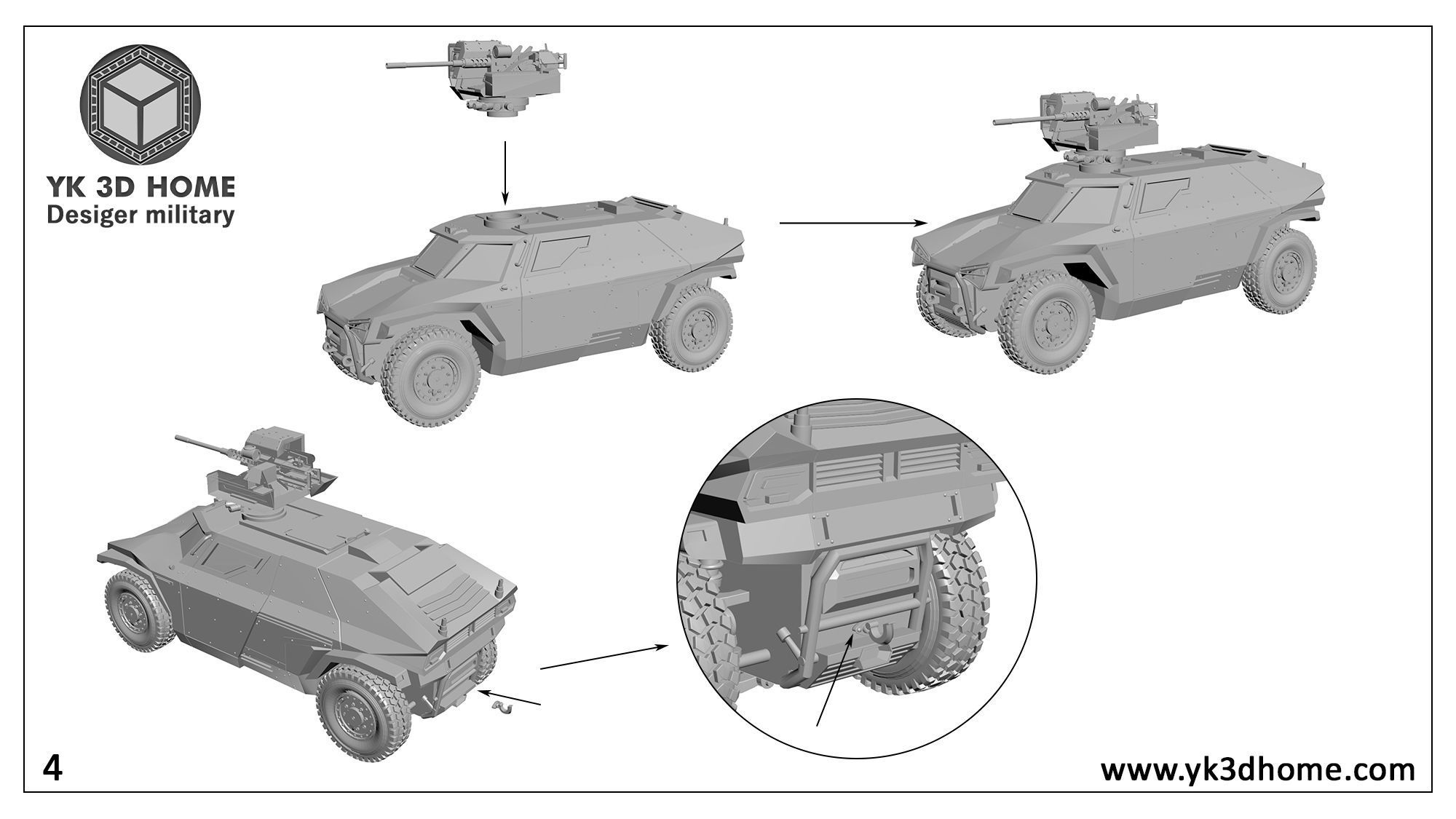 Scarabee 3D print model_5