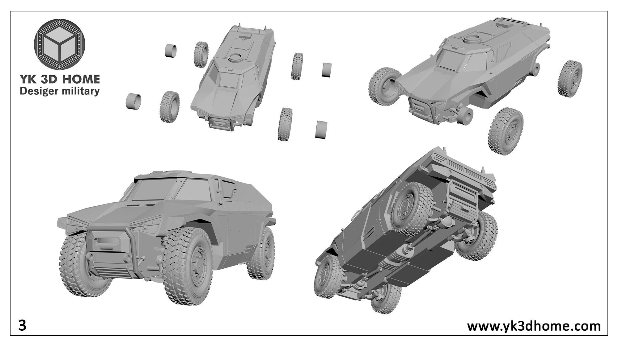 Scarabee 3D print model_4