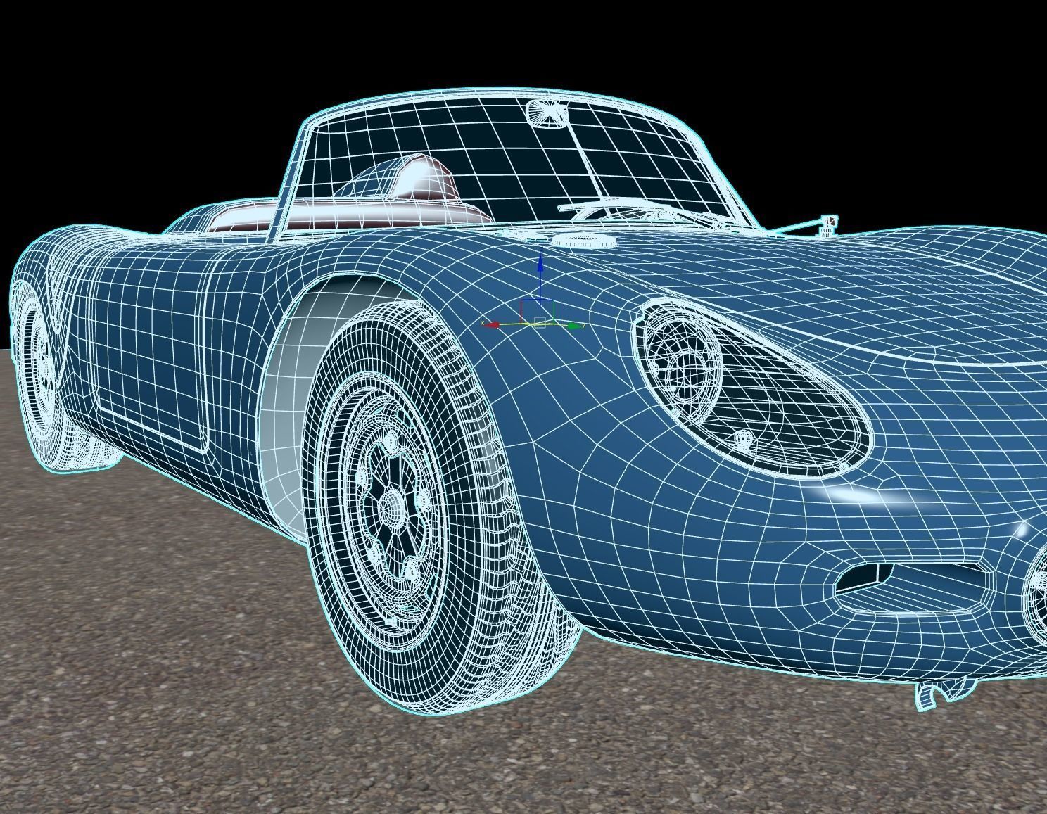 PORSCHE 718 SPYDER RS 3D MODEL 3D model_22