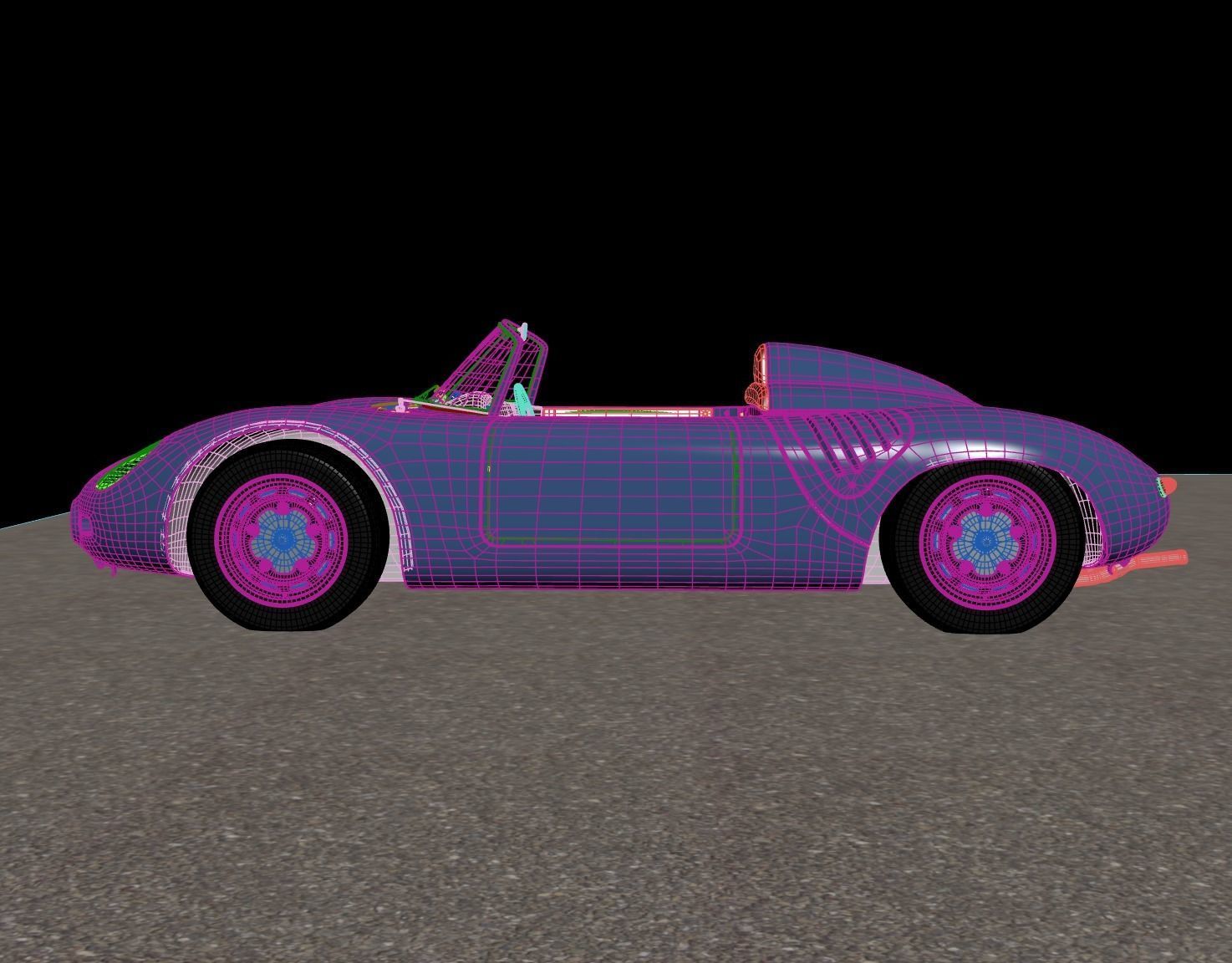 PORSCHE 718 SPYDER RS 3D MODEL 3D model_16