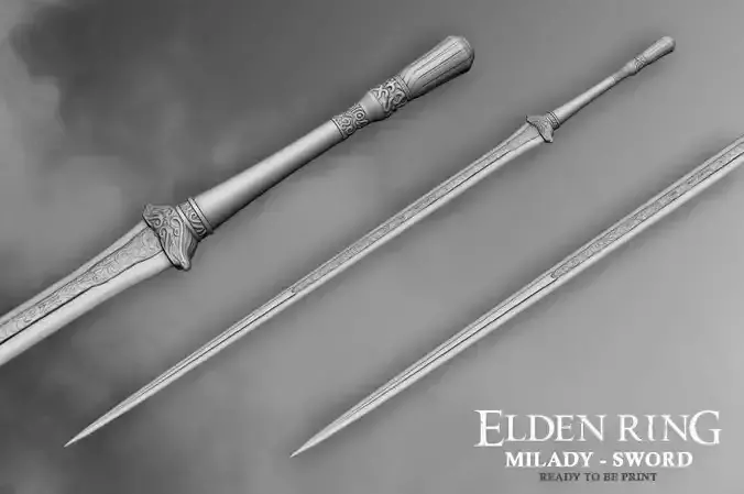 Elden Ring - Milady Sword 3D print model