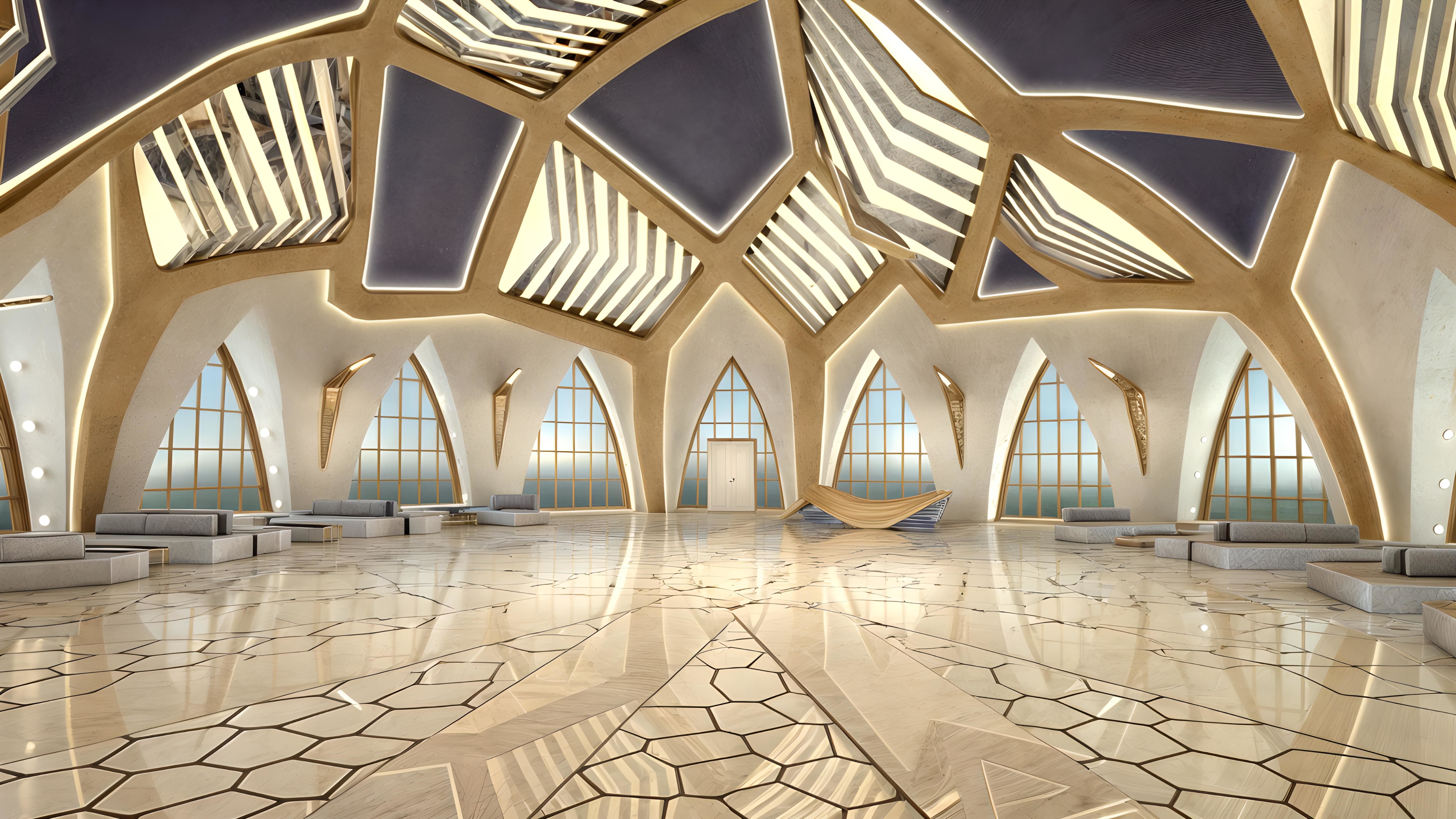  Meeting Center of the Future Low-poly 3D model_4