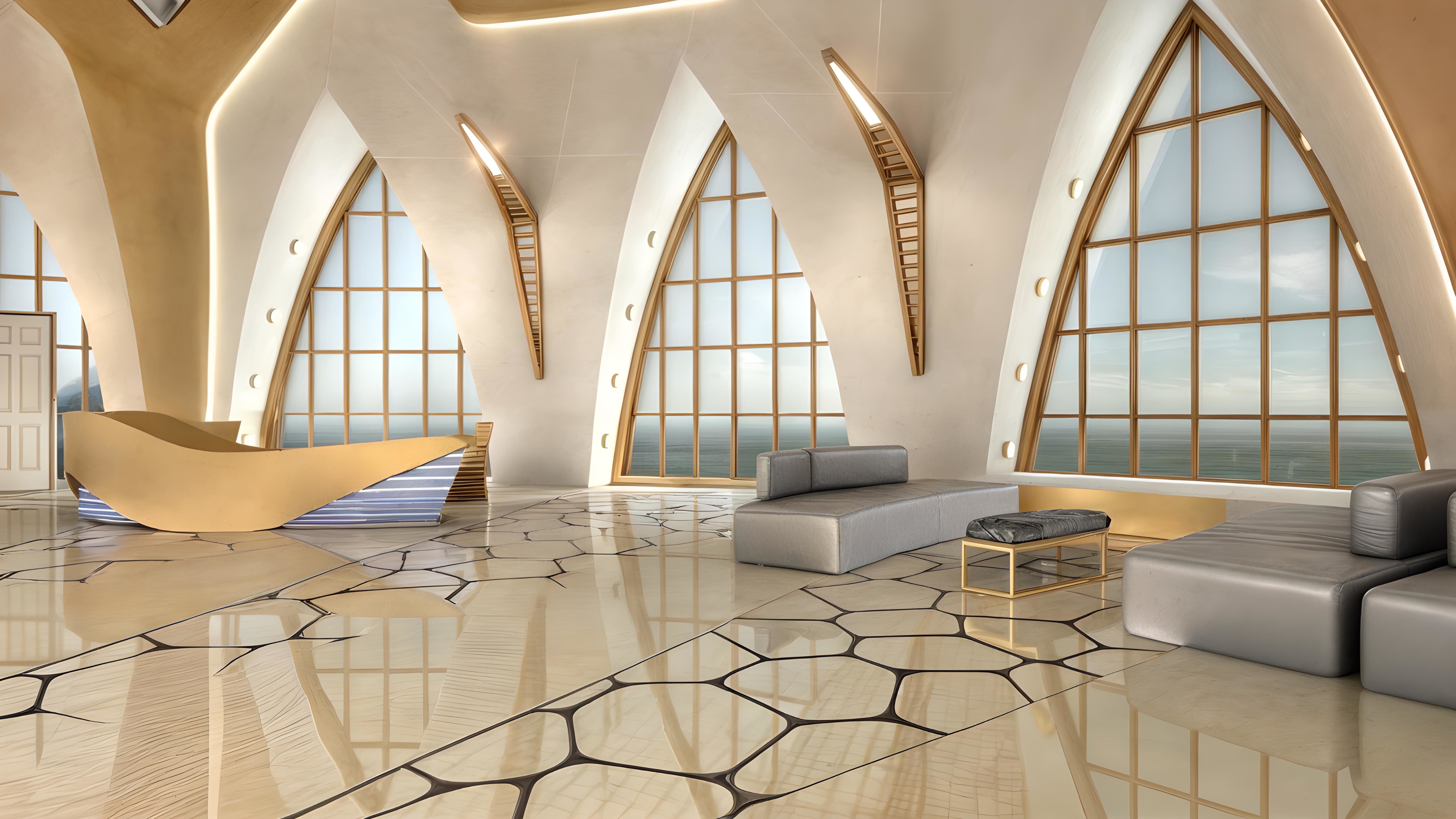  Meeting Center of the Future Low-poly 3D model_2