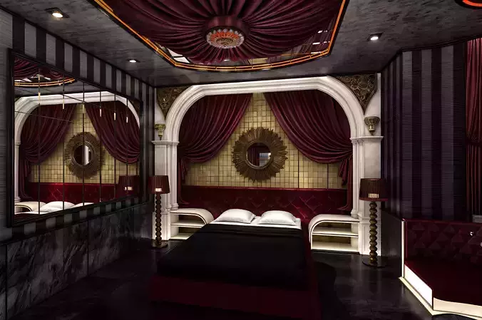 Luxurious and Elegant Hotel Room Design