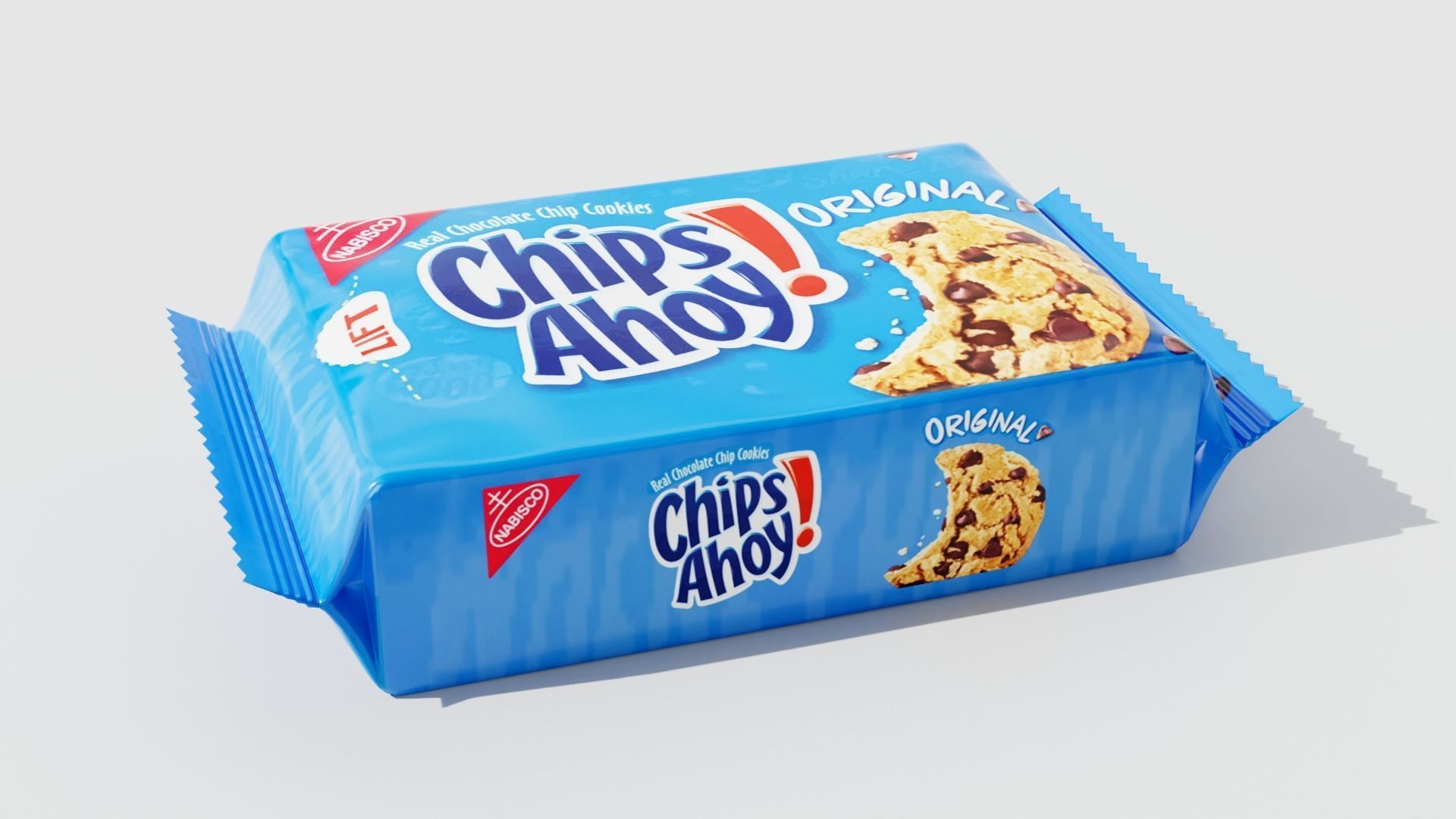 Biscuit wrapper 3D model_1