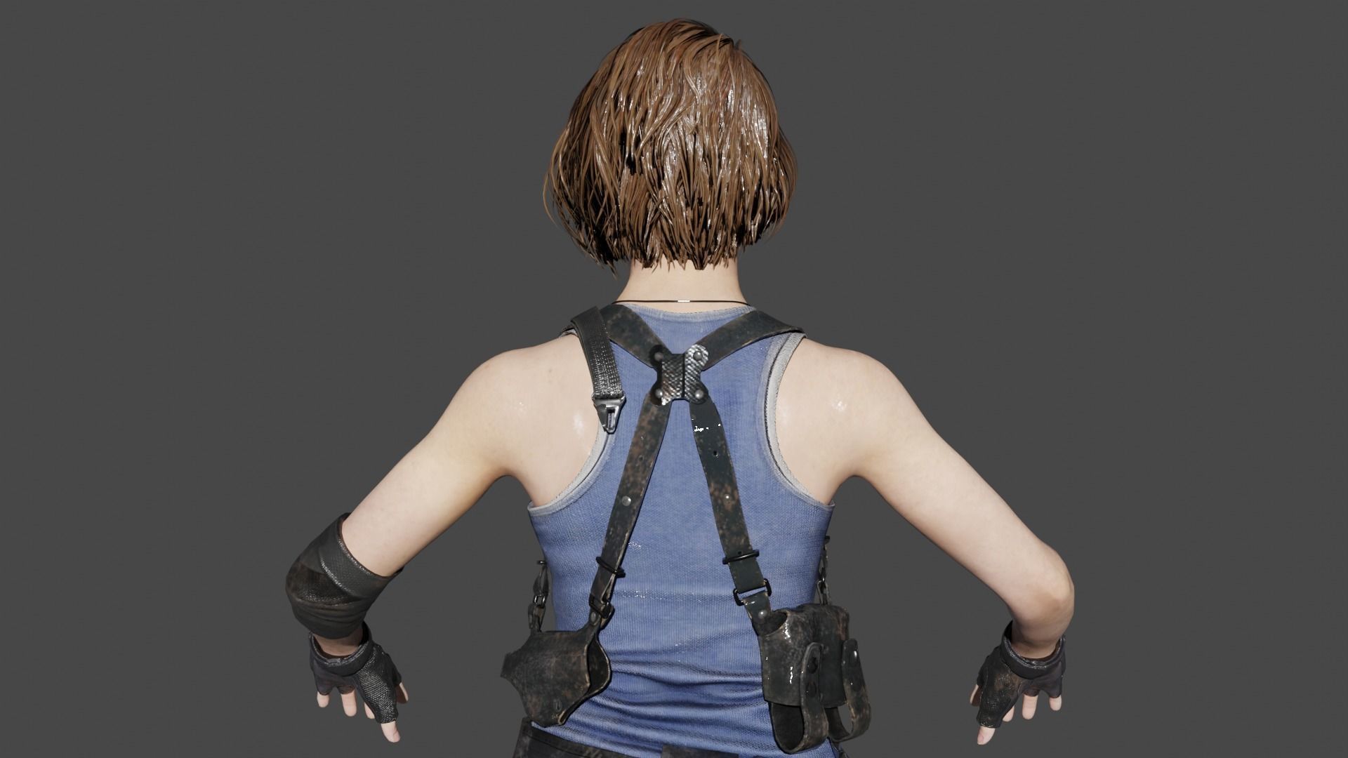 Jill Valentine 3D model_5
