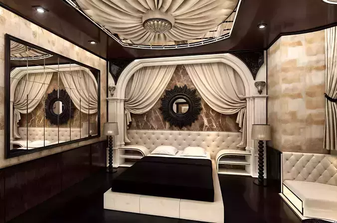 Luxurious and Elegant Hotel Room Design