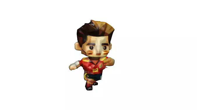 Euro 2024 Kit 3D Characters with 1500 Animations 3D model