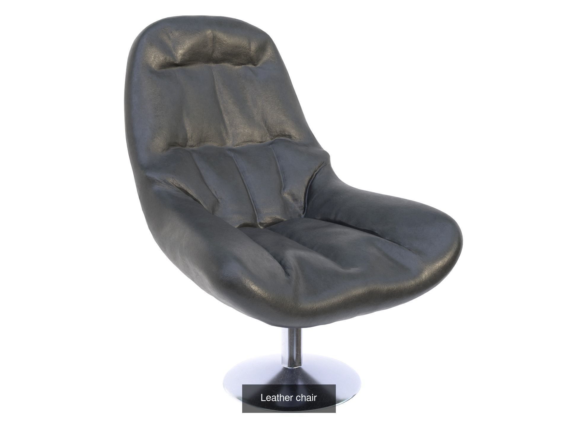 On-air radio studio 3D Model Collection_4