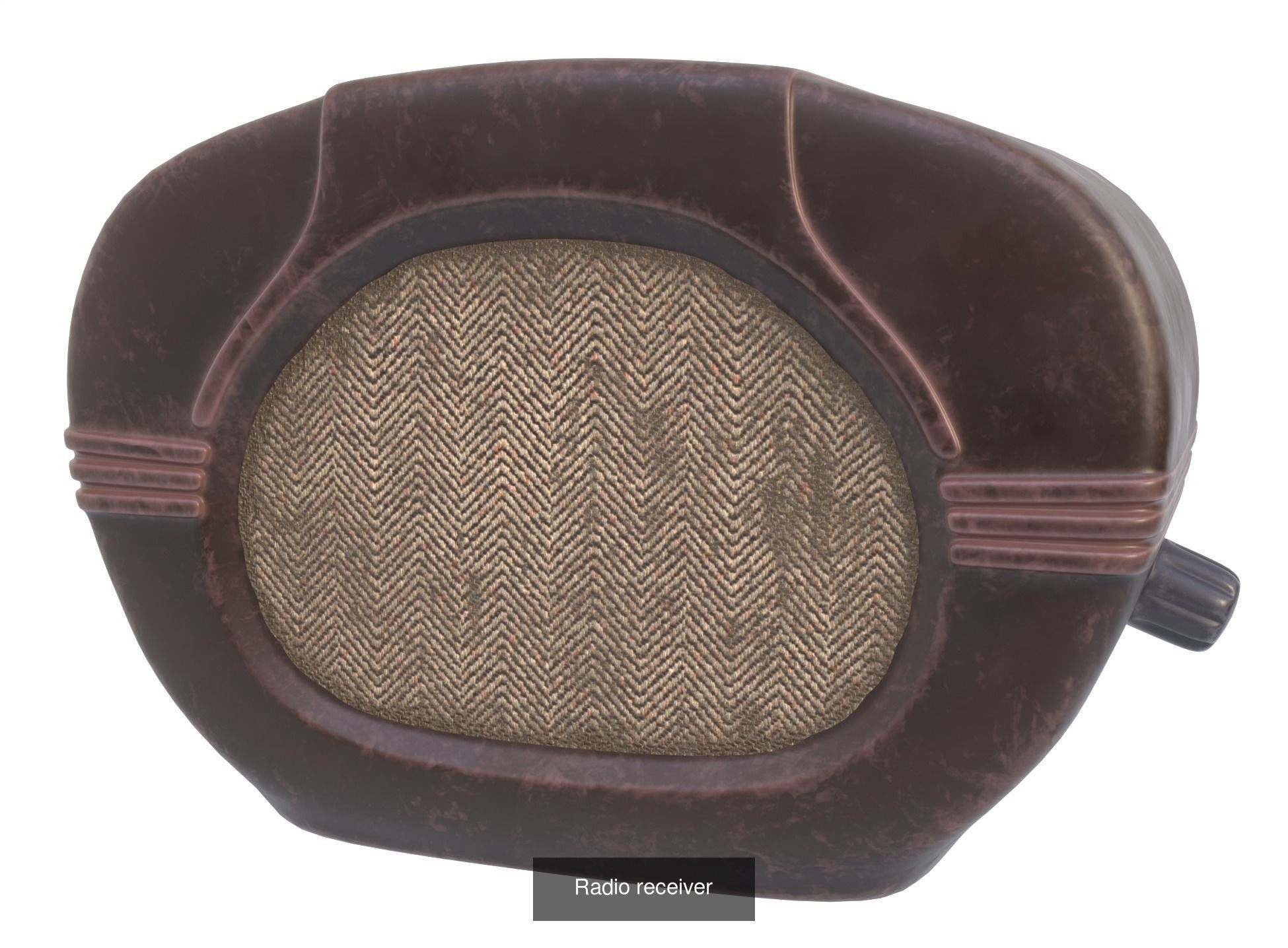 On-air radio studio 3D Model Collection_3