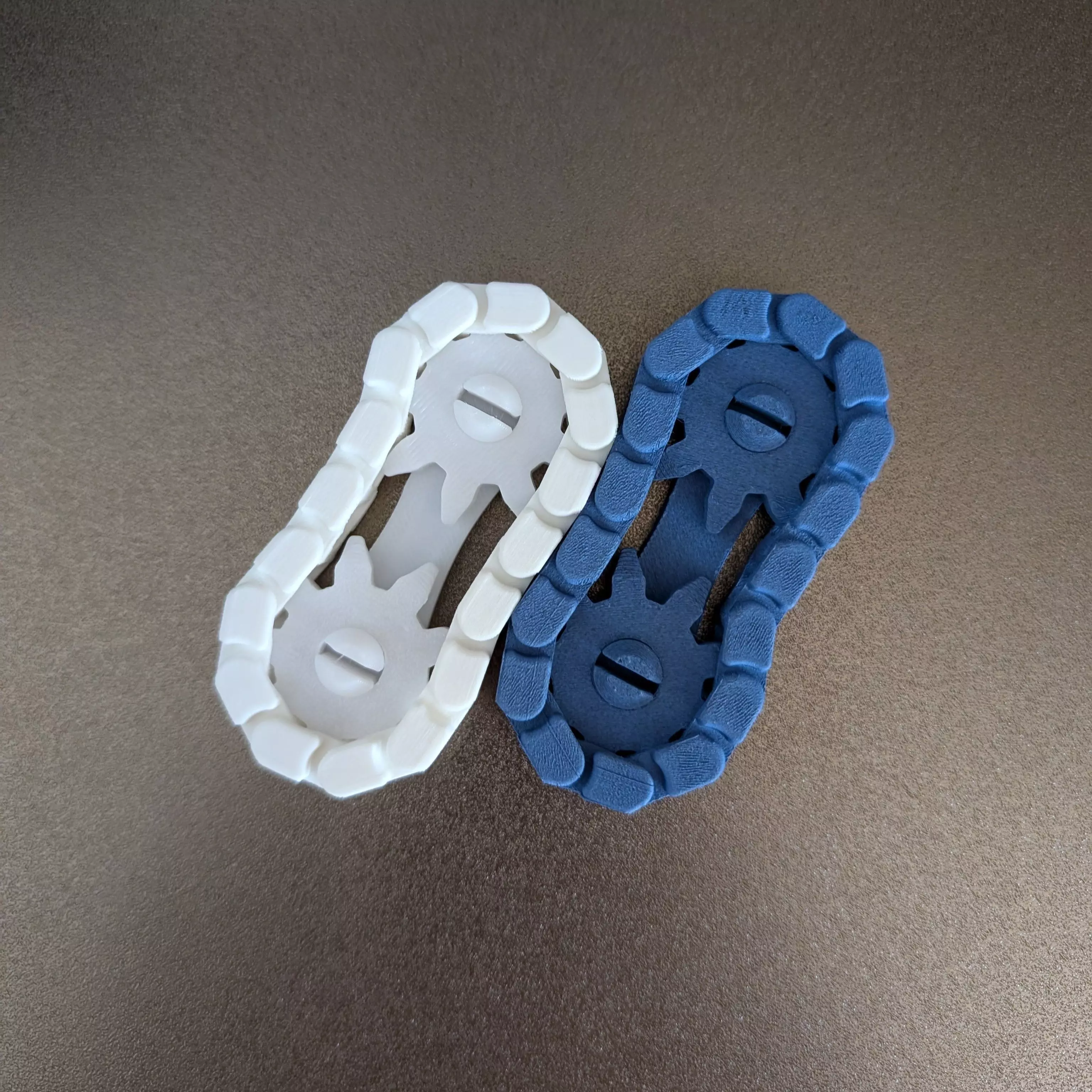 Fidget chain and gear 3D print model_0