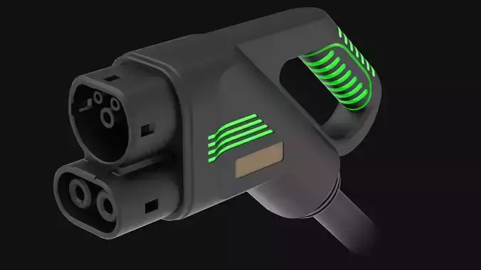 EV Charging plug- electric vehicle charging plug - CCS2