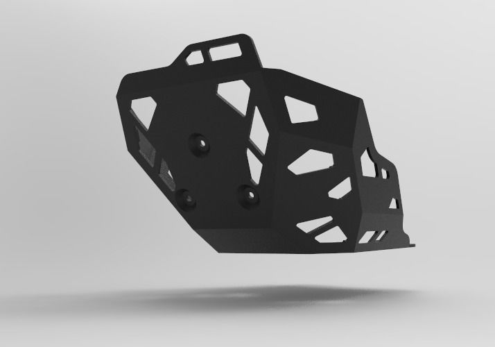 PARAMOTORE SW-MOTECH YAMAHA TENERE 700 T7 ENGINEGUARD  3D model_8