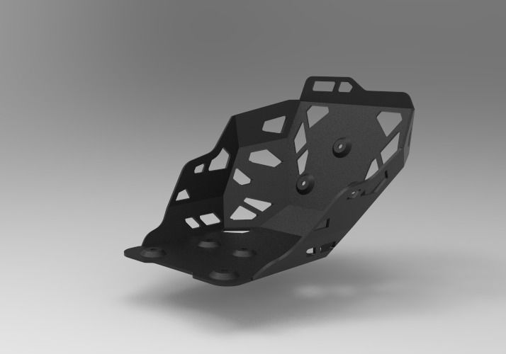 PARAMOTORE SW-MOTECH YAMAHA TENERE 700 T7 ENGINEGUARD  3D model_6