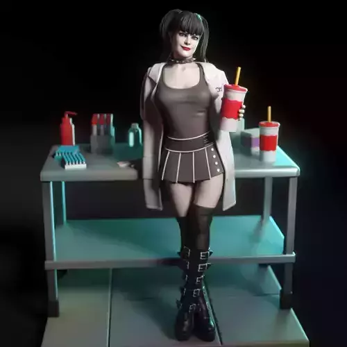Abby Sciuto from NCIS 3D print model