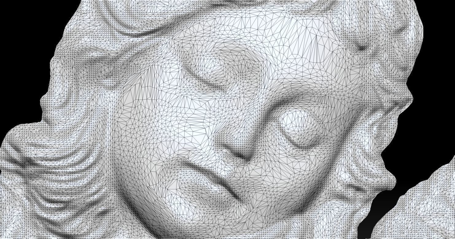 3D CNC carved relief model of Kneeling Angel of Mercy 3D print model_5