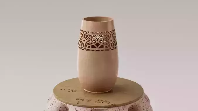 FLORERO - JARRON DECORATIVO CALADO 3D print model