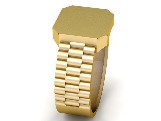 Smart Watch Ring For Men Fashion 3d Printable Model  3D print model