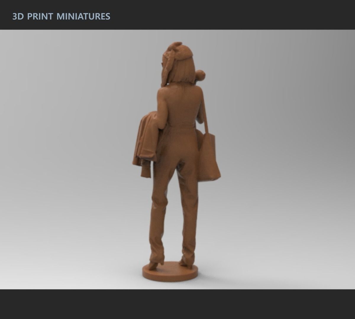 Pandom Girl 3D print model_4
