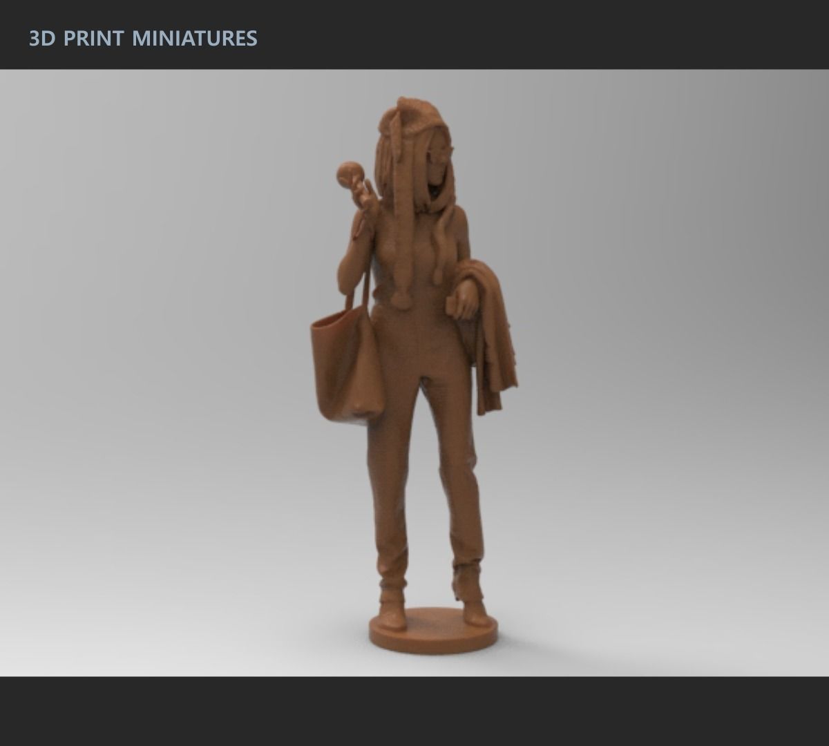 Pandom Girl 3D print model_8