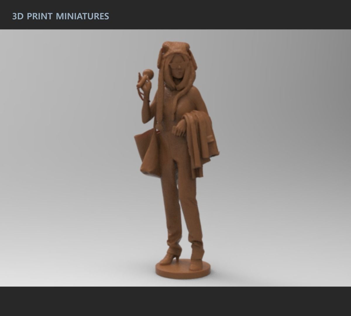 Pandom Girl 3D print model_1