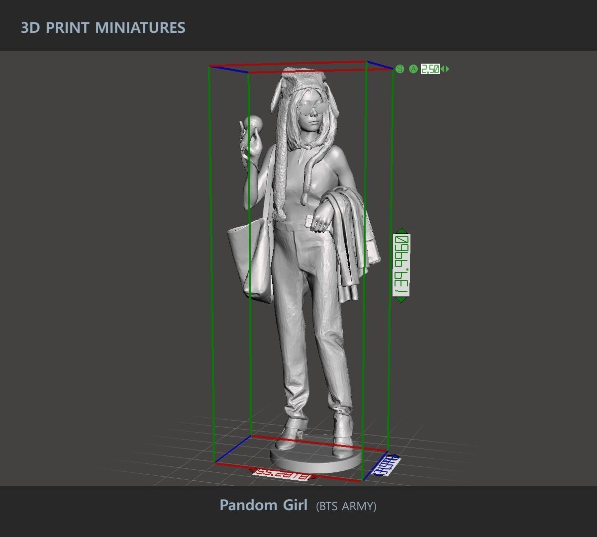 Pandom Girl 3D print model_9