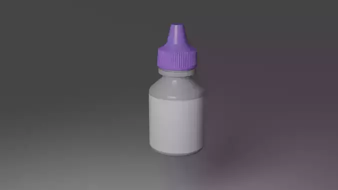 Eye Drop Free 3D model