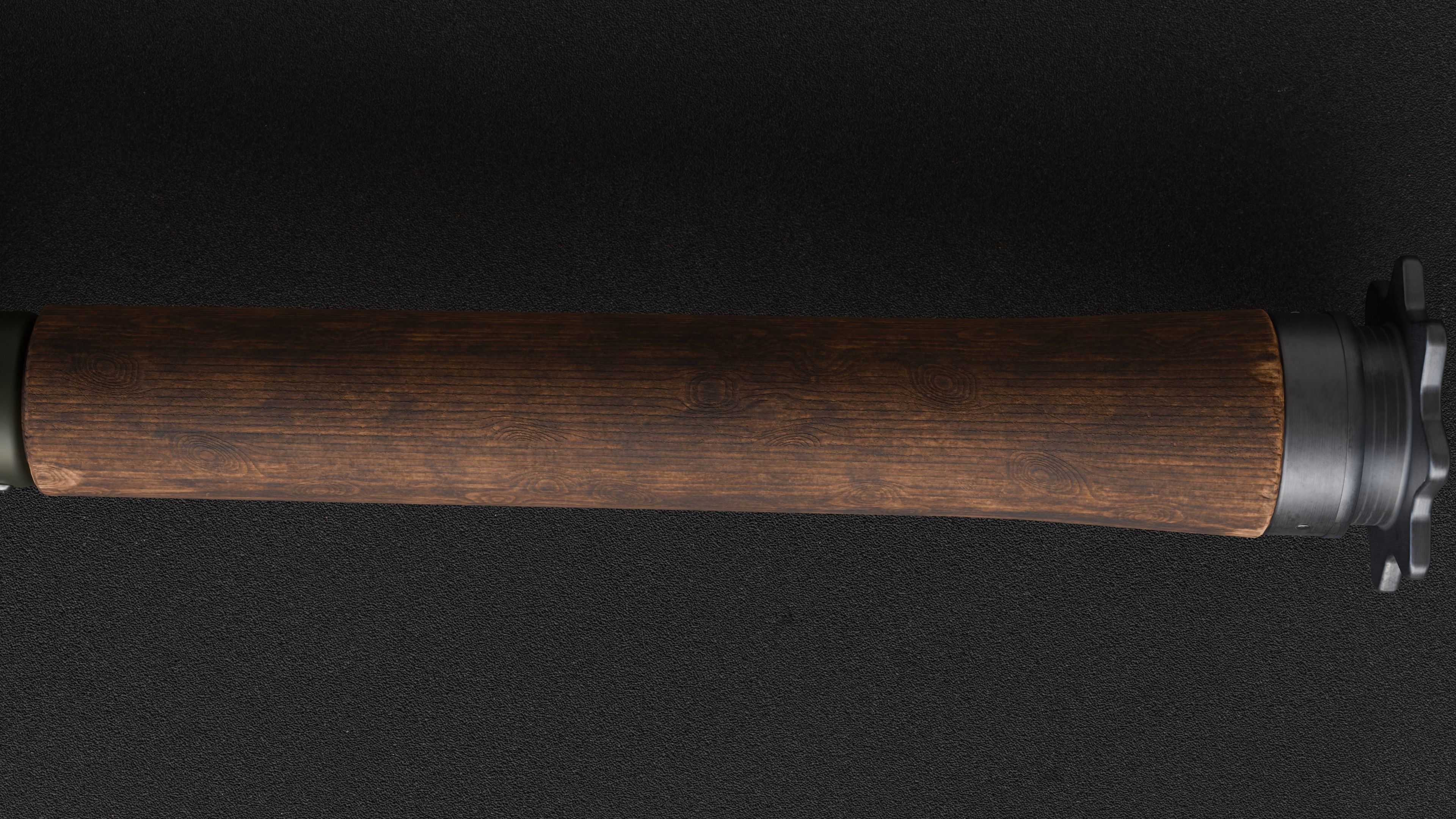 Stielhandgranate Low-poly 3D model_4