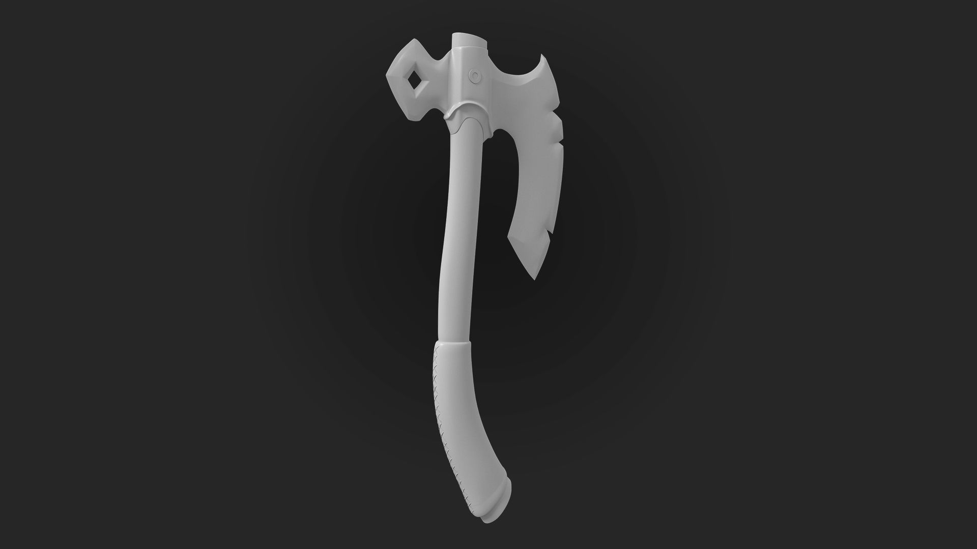 Axes 3d model and texture Low-poly 3D model_13