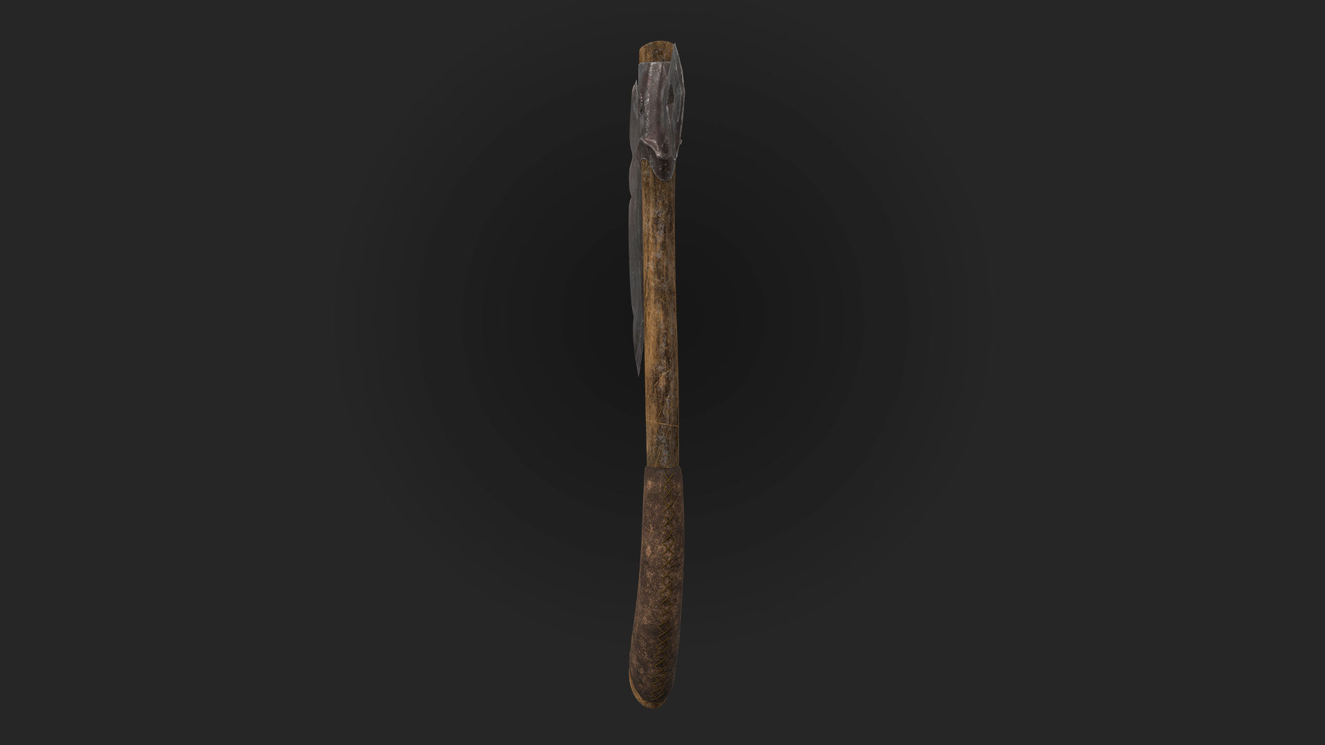Axes 3d model and texture Low-poly 3D model_2