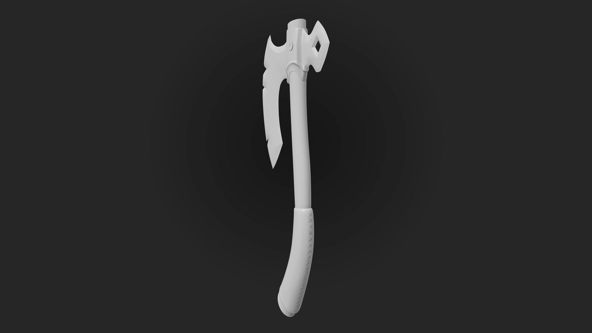 Axes 3d model and texture Low-poly 3D model_11