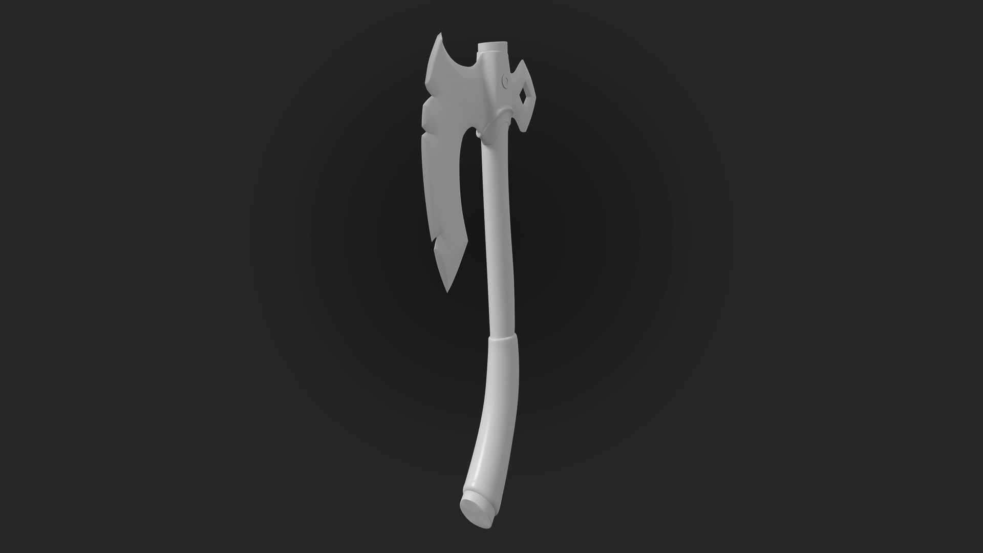 Axes 3d model and texture Low-poly 3D model_15