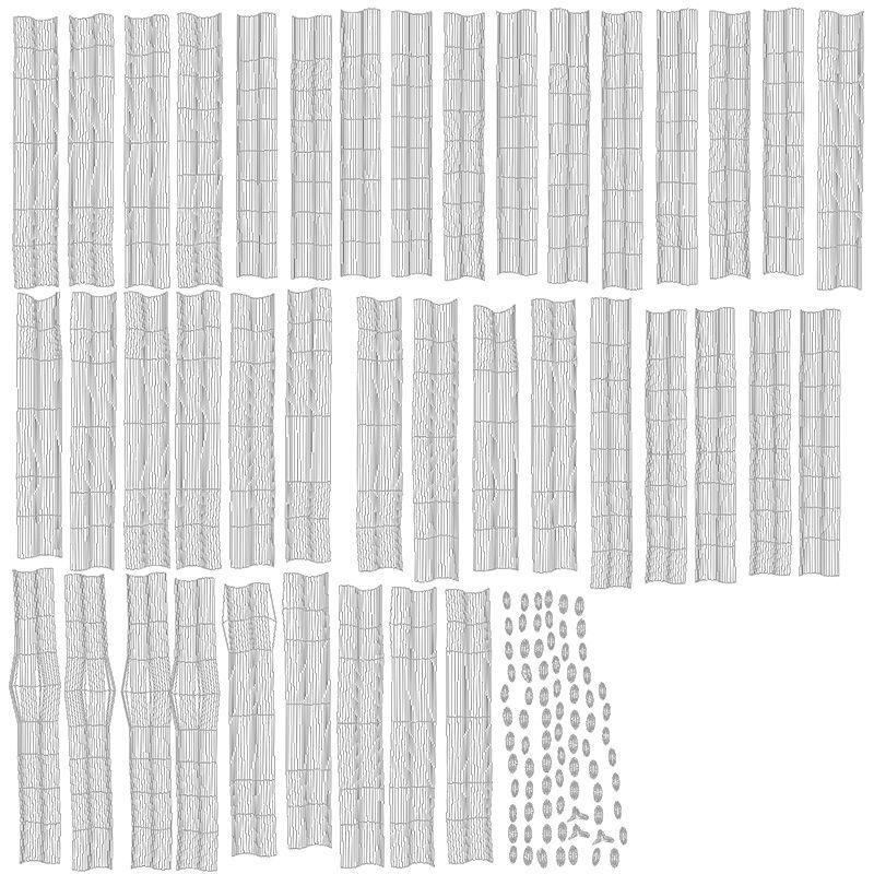 Axes 3d model and texture Low-poly 3D model_22