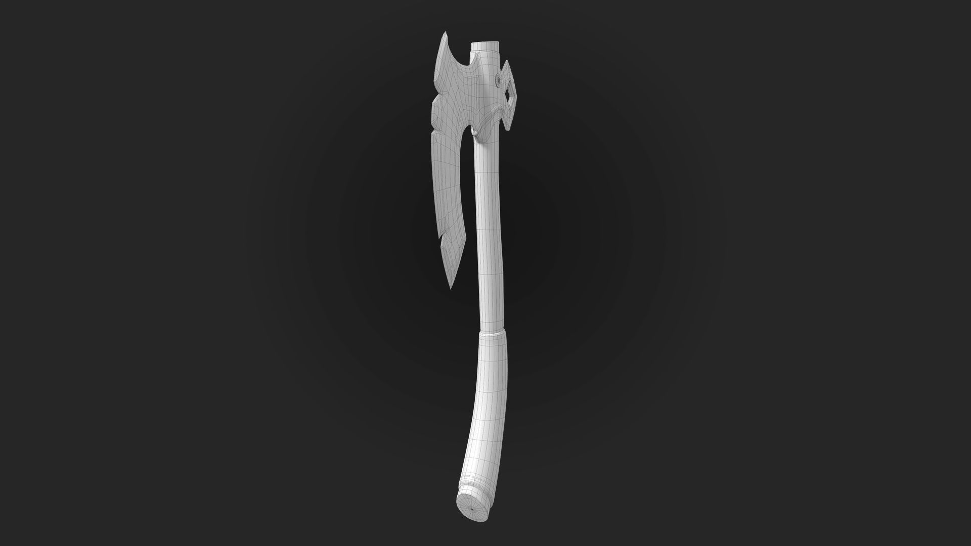 Axes 3d model and texture Low-poly 3D model_20