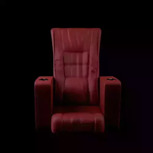 Red Leather Cinema Chair