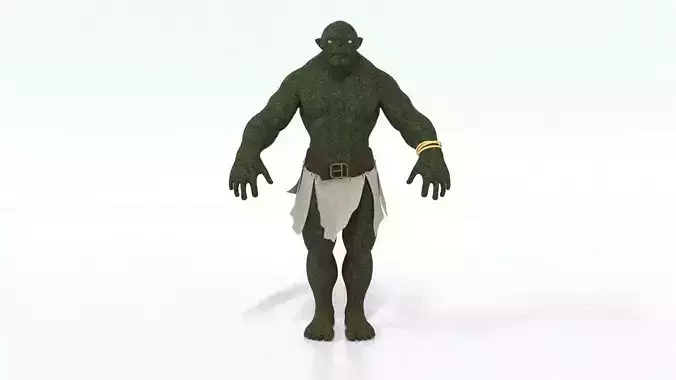 laos Troll Game Character 3D model
