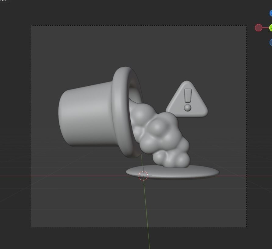 Empty State 3d Illustration  Icon Pack 3D model_71