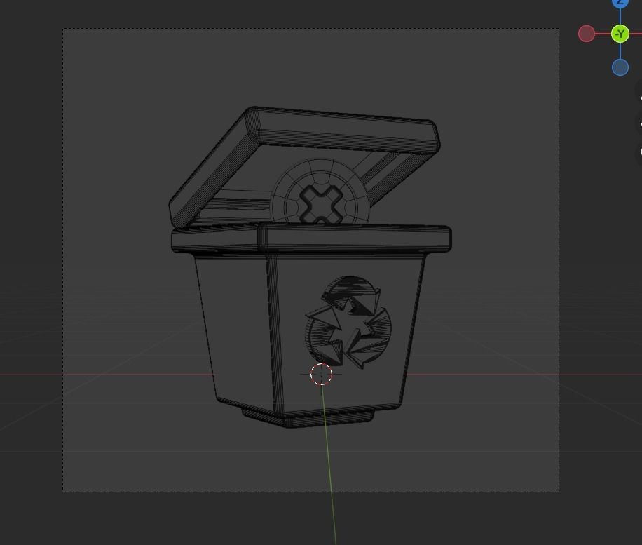 Empty State 3d Illustration  Icon Pack 3D model_83