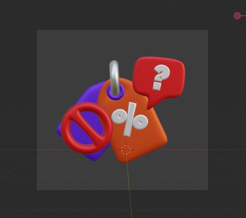 Empty State 3d Illustration  Icon Pack 3D model_44