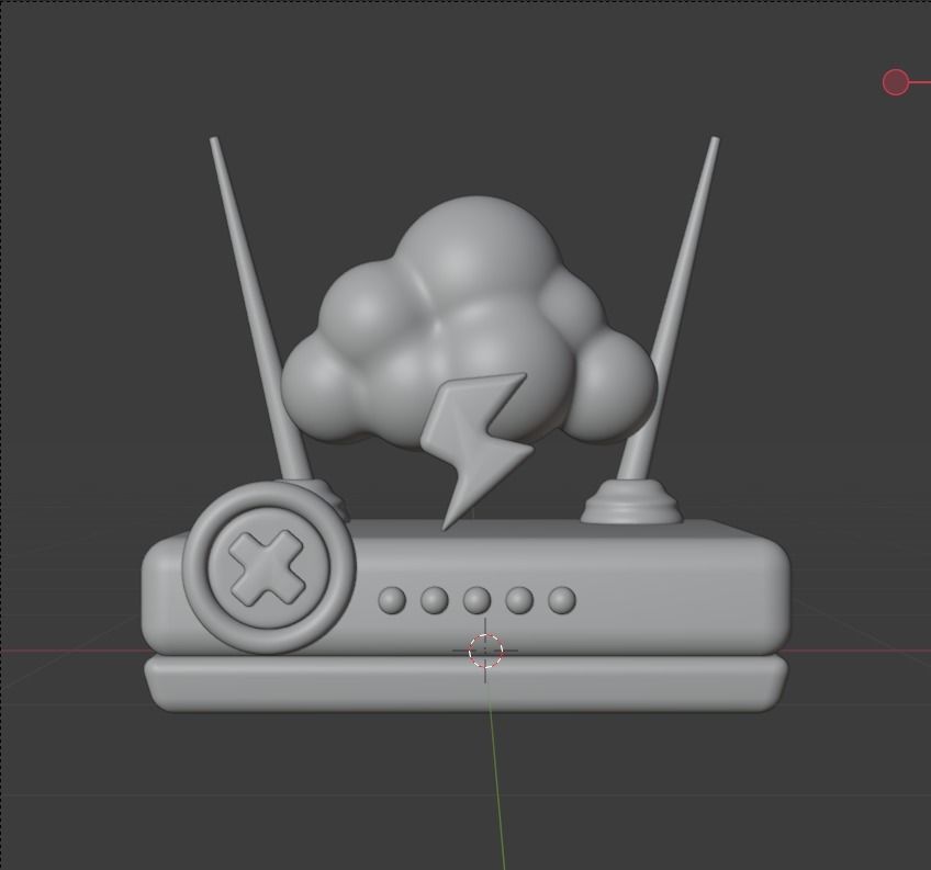 Empty State 3d Illustration  Icon Pack 3D model_37