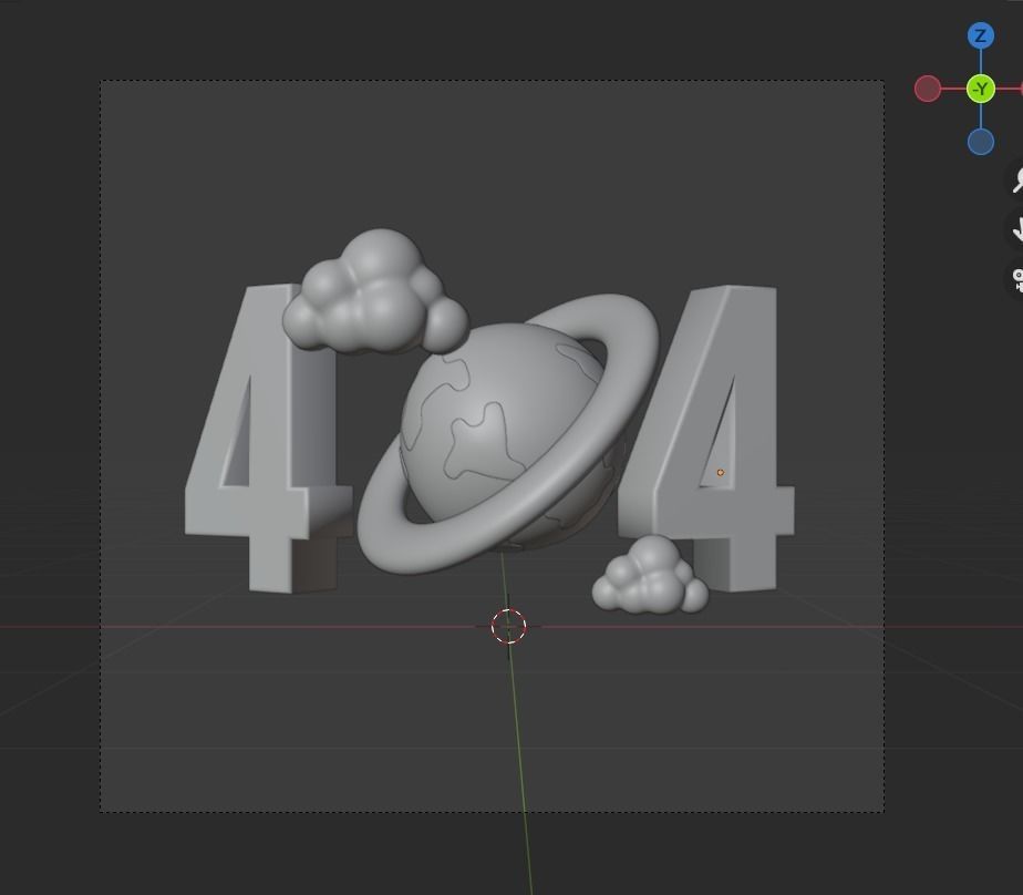 Empty State 3d Illustration  Icon Pack 3D model_11