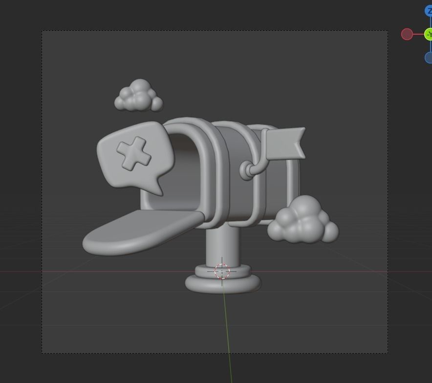 Empty State 3d Illustration  Icon Pack 3D model_45