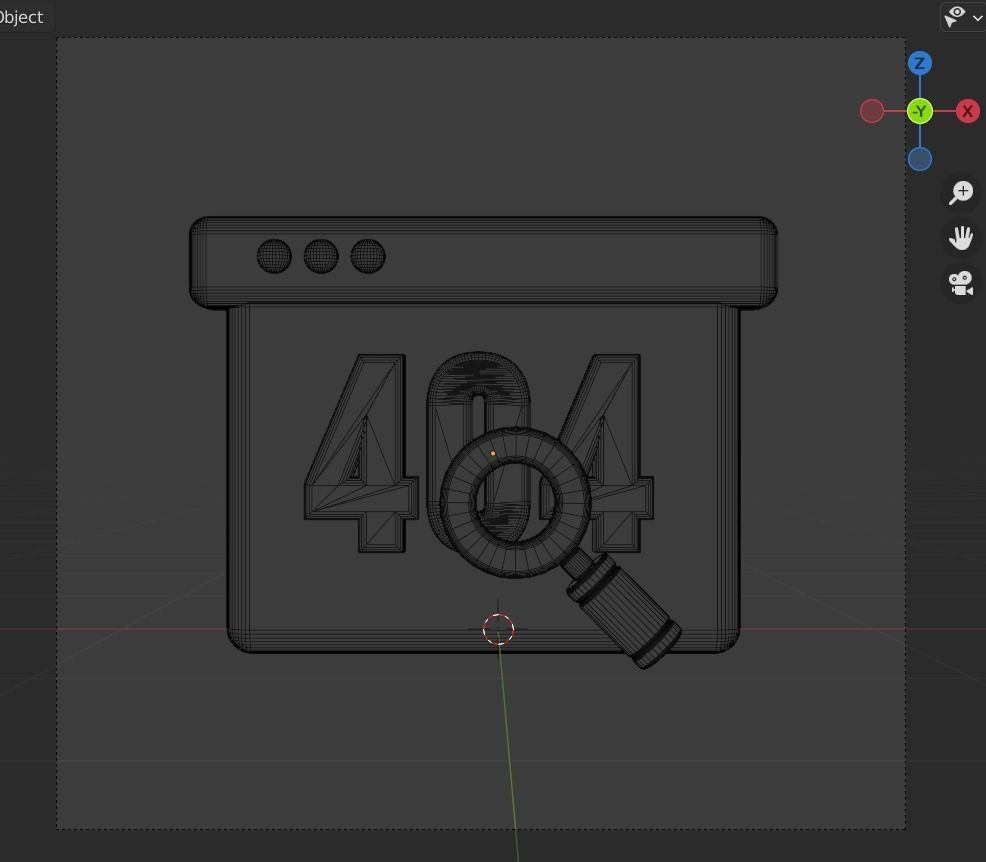Empty State 3d Illustration  Icon Pack 3D model_9