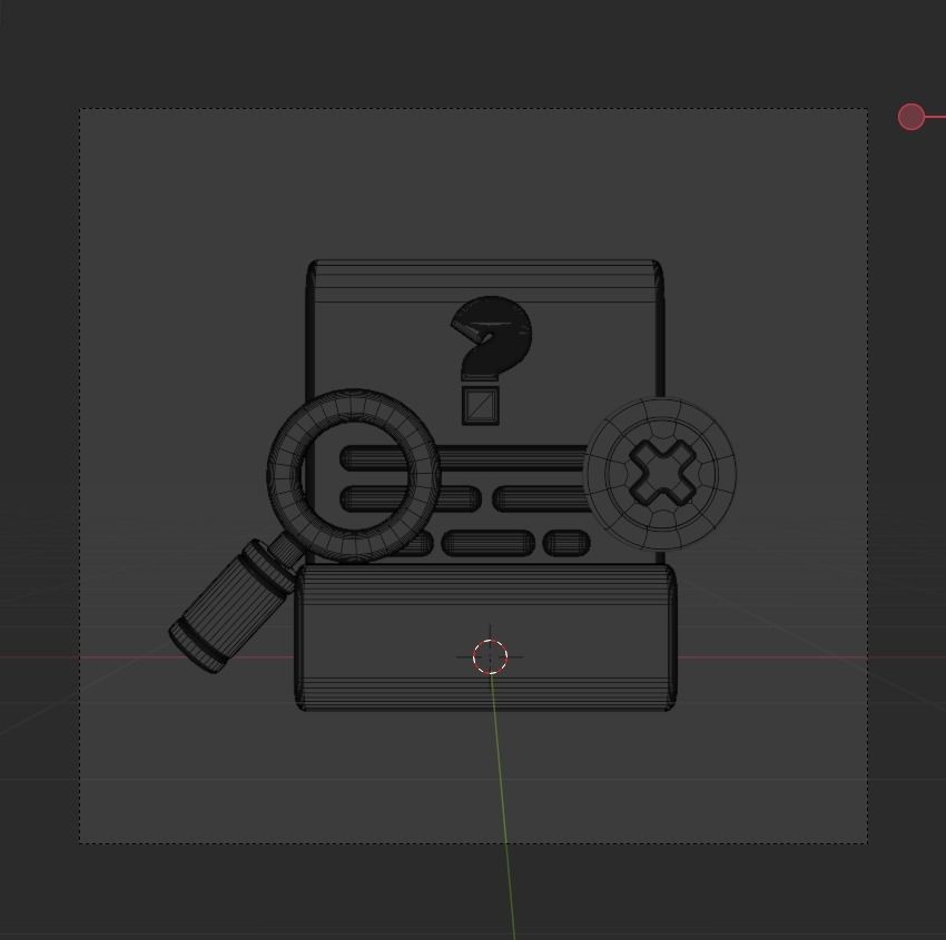 Empty State 3d Illustration  Icon Pack 3D model_69