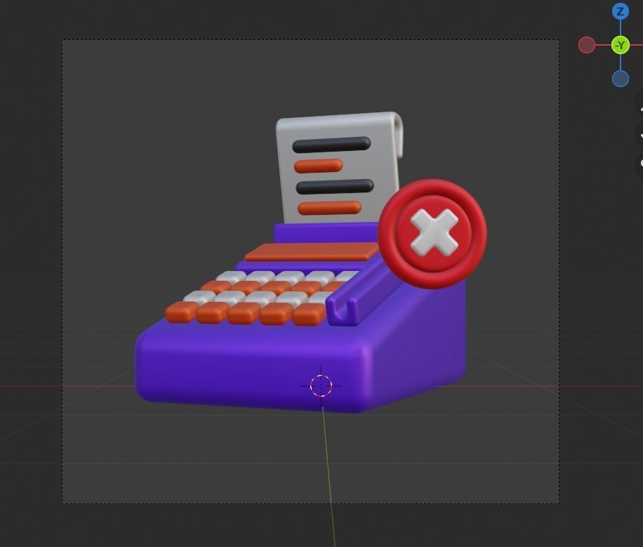 Empty State 3d Illustration  Icon Pack 3D model_67