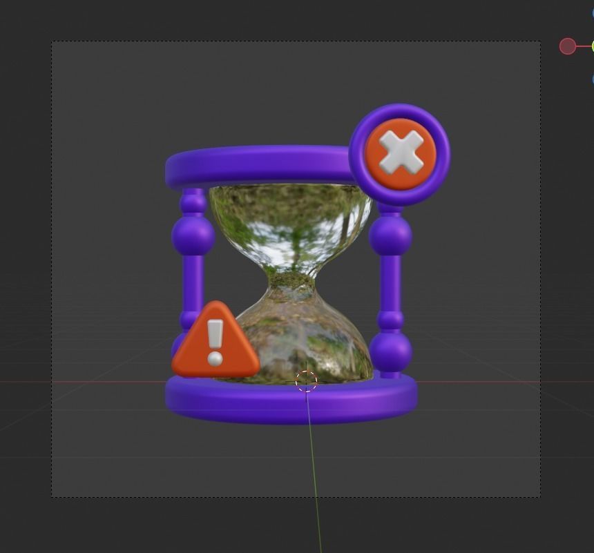 Empty State 3d Illustration  Icon Pack 3D model_23